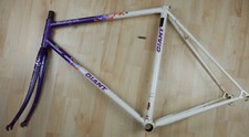 1990 Giant Peloton Lite racing frame & forks for 700c wheels.