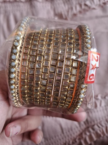 Indian silver gold - gold, kundan