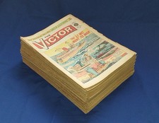 Collection Of 43 1961/62 The Victor Comics Some Consecutive Runs Good/Very Good