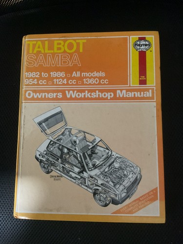 Talbot samba 1982 - talbot,