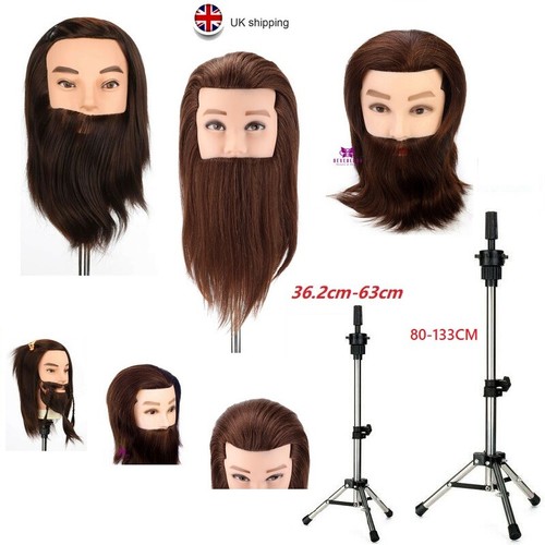 100 real hair male - 0%-,