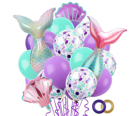 Mermaid tail balloon - tail,