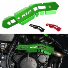 KLR LOGO Silencer Header Pipe Guard Cover Case For Kawasaki KLR650 2008-2024