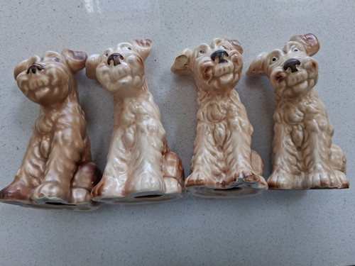Sylvac terrier dogs ceramic - sylvac,