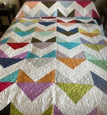 Patchwork Quilt Throw Large