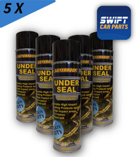 Underseal Silverhook Aerosol Underguard Spray Under Body Protection 500ML X 5