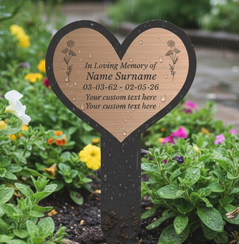 Personalised memorial plaque - personalised,