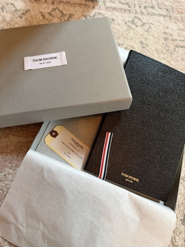 Thom browne black pebble grain - browne,