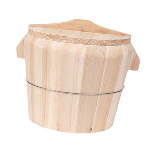 Wooden steamed rice barrel - steamed,