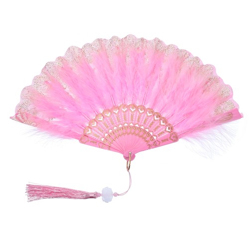 Embroidered flower marabou - embroidered,
