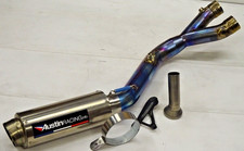 YAMAHA YZF R1M R1-M MT-10 MT10 AKRAPOVIC TRACK DAY TITANIUM EXHAUST END CAN 60mm