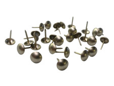 UPHOLSTERY NAILS TACKS PINS Studs in 28 Colour DECORATIVE Finishes for Furniture