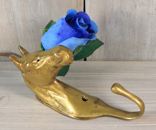 Large bronze brass horse head - large,