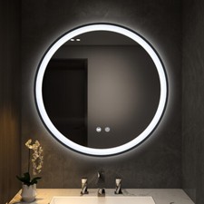 80CM Round Bathroom Mirror W/
