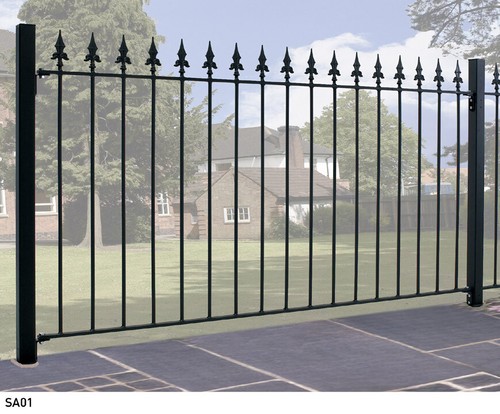 Fence panels railings steel - railings,