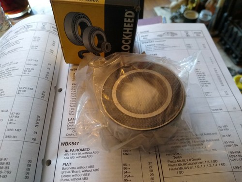 Rear wheel bearing - wheel, kit