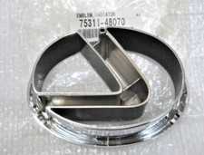 04-09 OEM NEW LEXUS RX330 RX350 RX400H FRONT CHROME GRILLE EMBLEMS L 75311-48070