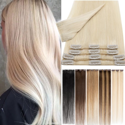 24inch clip real remy - 8-24inch,