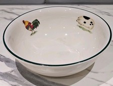 Vintage Farm Animal Bowl Large