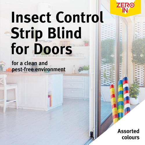 Insect control door curtain - control,