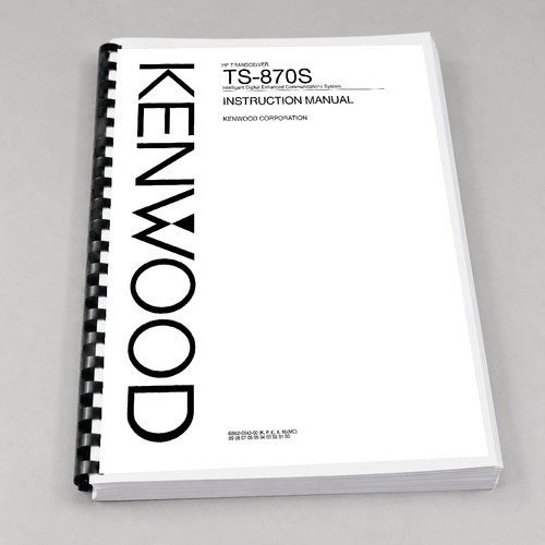 Kenwood 870s instruction - ts-870s,