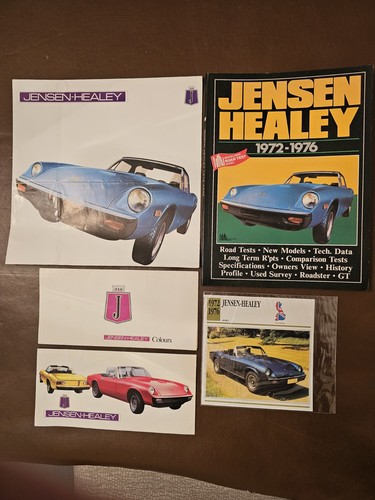 Jensen healey sales literature - healey,