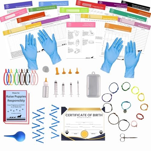 Puppy whelping supplies - whelping, 64
