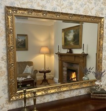 LARGE Antique Gold French