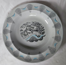 Gorgeous Eric Ravilious Travel pattern Wedgwood large bowl, TRAIN