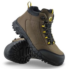 Mens Leather Walking Safety