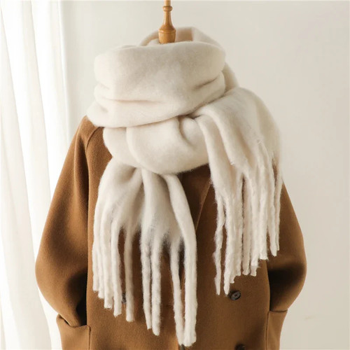Women winter scarf cashmere - winter,