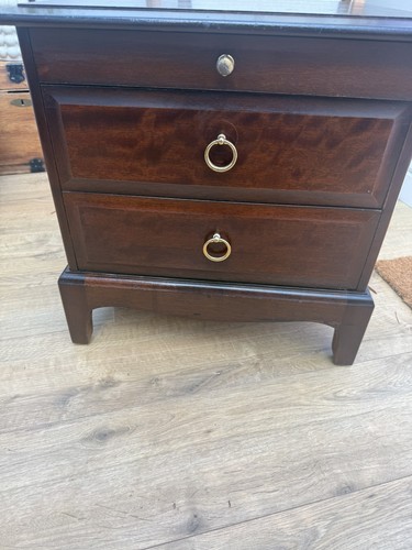 Stag minstrel bedside table - minstrel,
