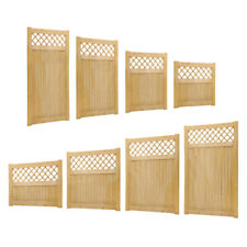 Wooden Garden Gate/Slatted Fence Panels Pedestrian Gate Timber Entrance Security