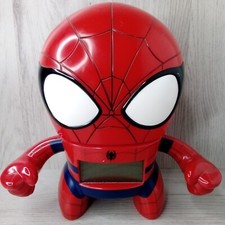 ULTIMATE SPIDERMAN BULB BOTZ ALARM CLOCK MARVEL VINTAGE RETRO RARE KIDS TOY