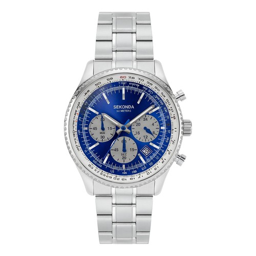 Sekonda gents chronograph 42mm - gents,