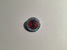 SCUNTHORPE UNITED FC CHROME PIN BADGE