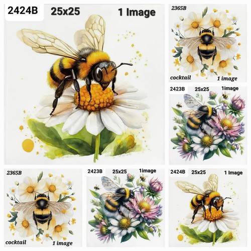 Bee mixed paper - x, /mixed
