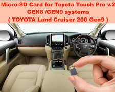 Toyota navigation Map micro SD