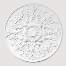 Ceiling Rose Polyurethane Resin – Quality Decorative 'Imperial Iris' Dia 84cm