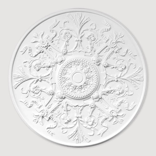 Ceiling rose polyurethane - rose,