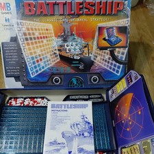 Battleship ~ Naval Strategy Board Game ~ Vintage 1999 ~ MB Games ~ Complete