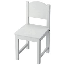 Children’s Grey Wooden Chair