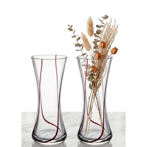 Minimalist clear glass flower - glass,