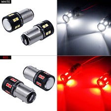 380 BAY15d 1157 P21/5W 5W 15 SMD LED Bulbs Daytime Reverse Tail Stop Brake Light