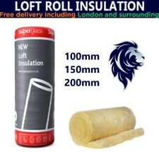Superglass Loft Roll Insulation 100mm, 150mm, 200mm