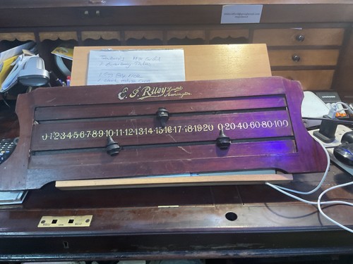 Vintage old riley wooden - ej,