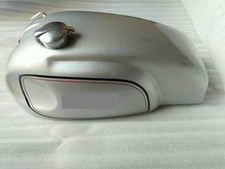 Norton Manx Triton Triumph Wideline Featherbed Steel Silver Painted Petrol Tank