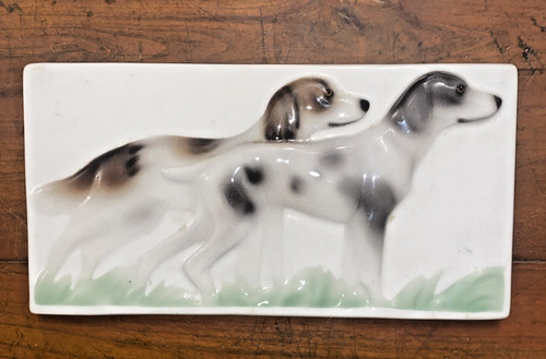 Goldscheider ceramic plaque - -,