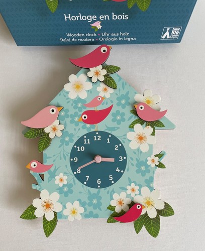 Djeco wooden wall - djeco, clock