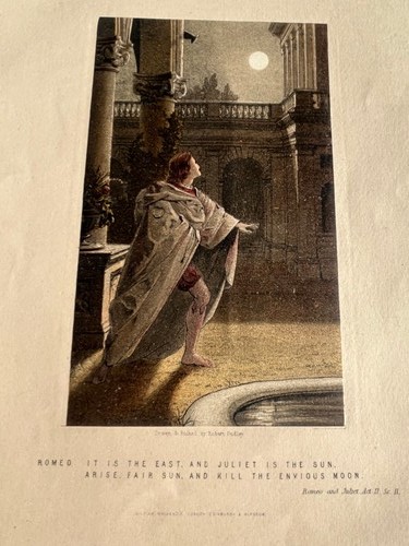 Romeo and juliet - balcony, scene